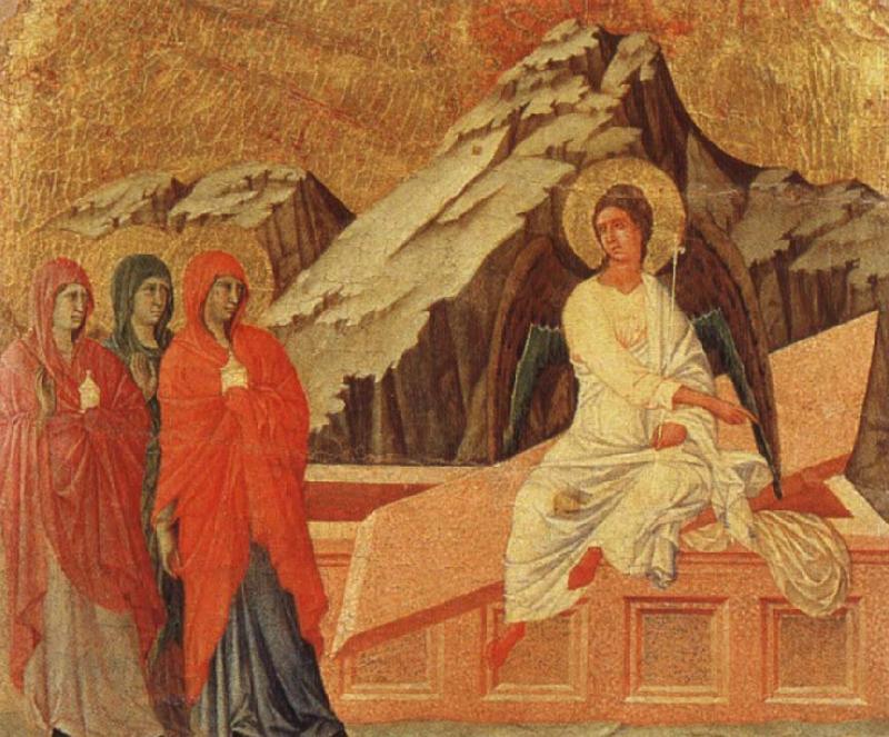 unknow artist Duccio The Holy women at the grave oil painting image